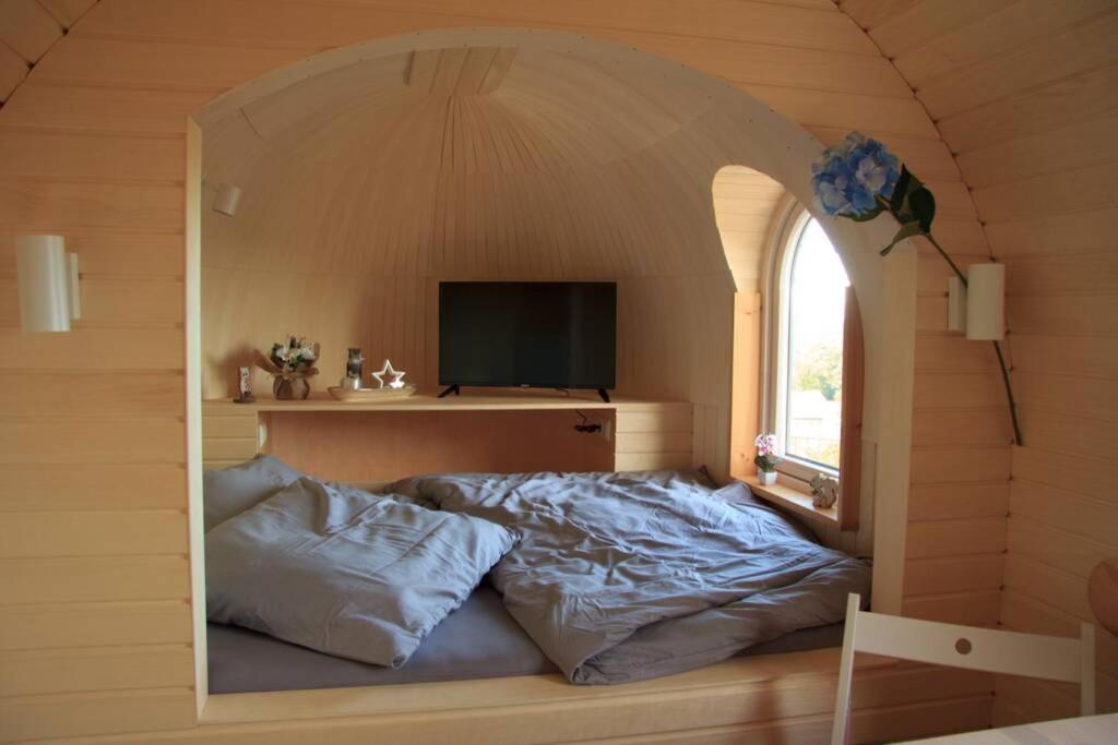 Schmidis Igluhuts Im Pfaffenwinkel - Tiny House 2 Leilighet Apfeldorf Eksteriør bilde